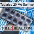 Tadarise 20 Mg Sunrise 30